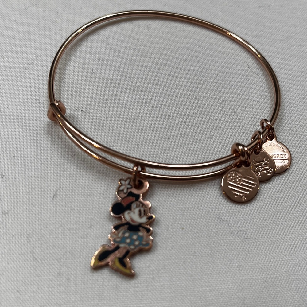 Minnie Mouse Alex & Ani bracelet from Disney Parks